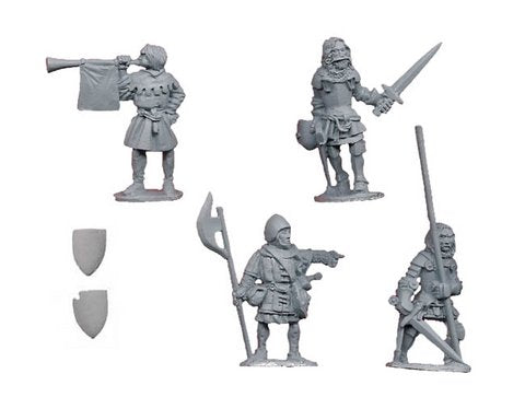 Infantry Command 100 Year War Crusader Miniatures