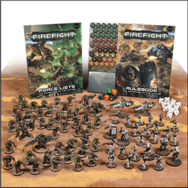 Firefight: 2-Player Set (Marauders vs Enforcers) Board Game