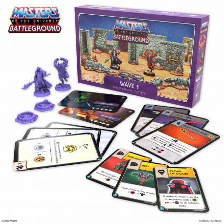 Wave 1: Evil Warriors™ Faction Masters of the Universe